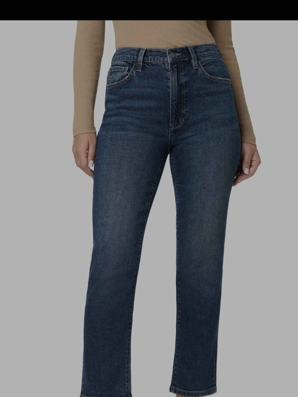 The OG JOES 25 Women's Dark Blue Straight-Leg Jeans. NWT
